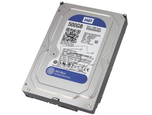 WD 500GB WD5000AAKX – Internal 3.5″ SATA HDD [Refurbished]